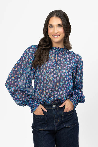 LEILA + LUCA - MOVEMENT BLOUSE - TULIP BLOUSE