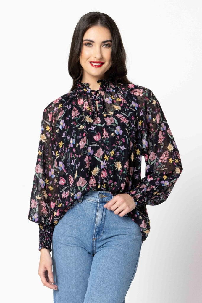 LEILA + LUCA - ENCOURAGE TOP - WILD TULIP