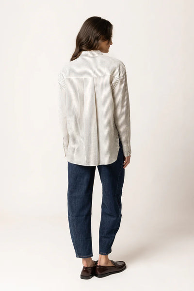 LEILA + LUCA ESSENTIAL SHIRT - STRIPE