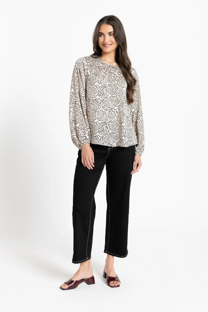 LEILA + LUCA - RELIABLE TOP - NATURAL ROSE