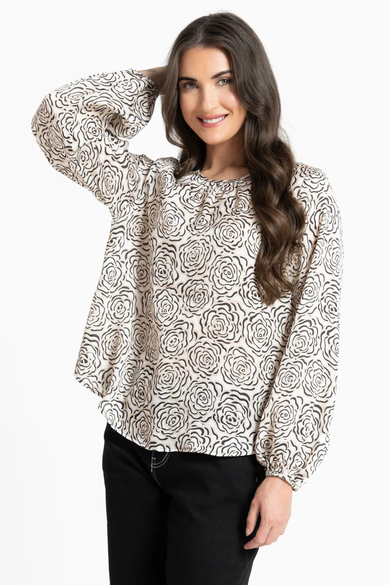 LEILA + LUCA - RELIABLE TOP - NATURAL ROSE
