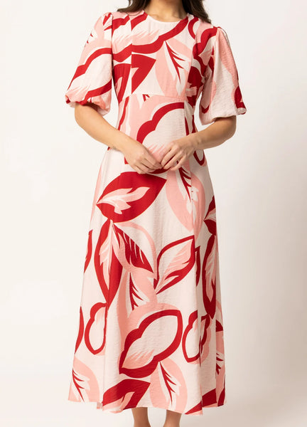 LEILA + LUCA - SOLTICE DRESS - SANGRIA