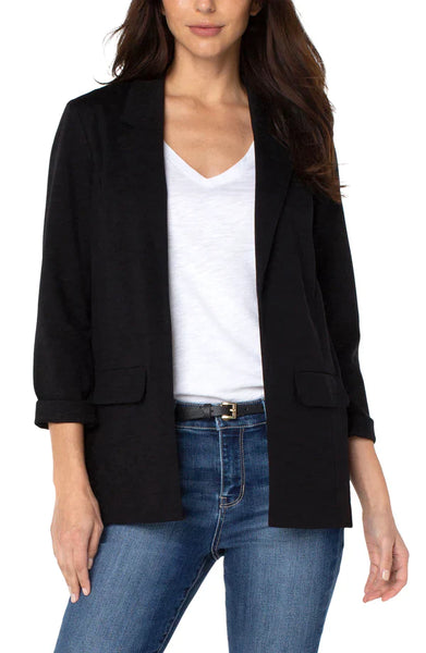 LIVERPOOL BOYFRIEND BLAZER - BLACK