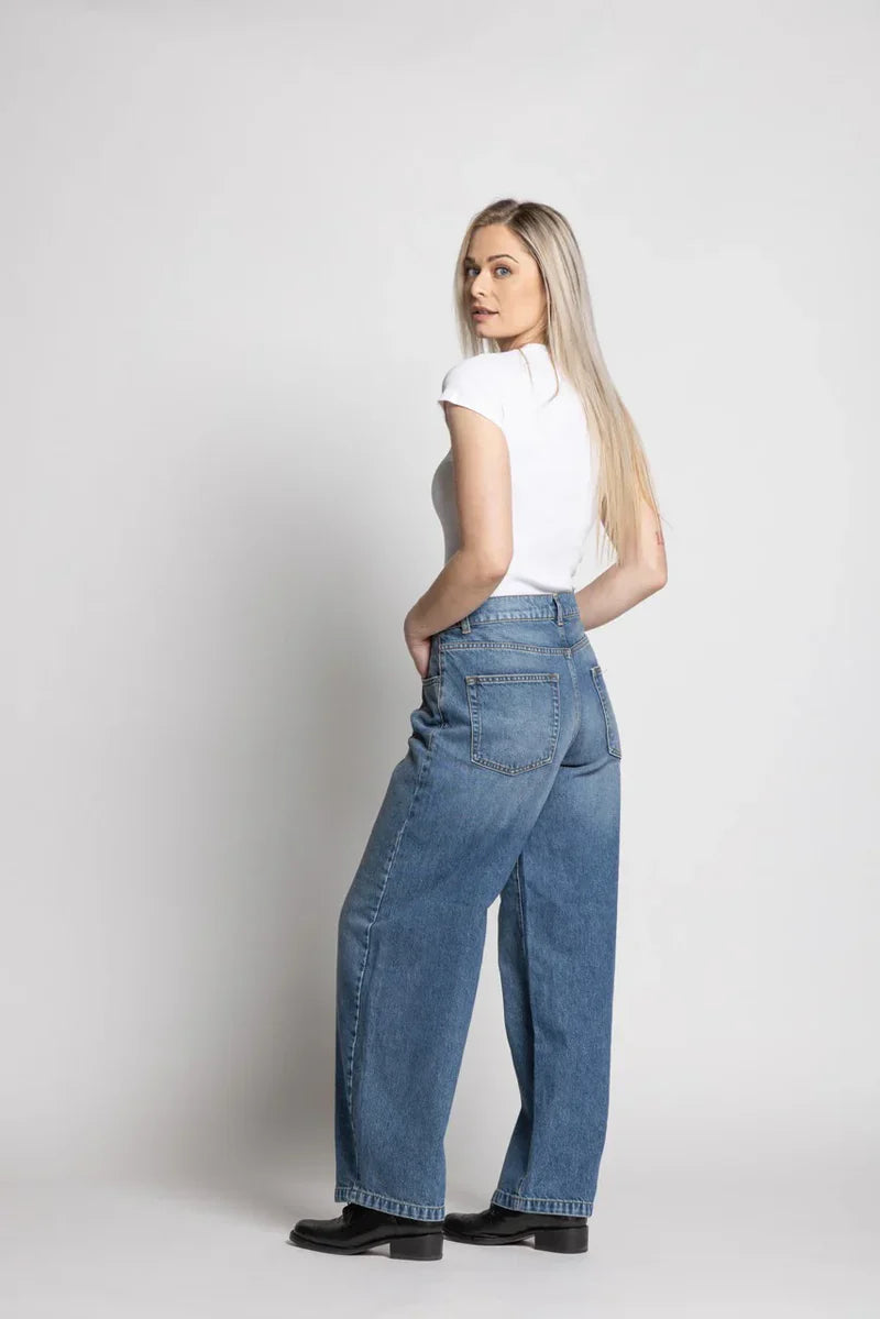 LTB - LARRIE HIGH RISE BAGGY JEANS - ARIYANA WASH