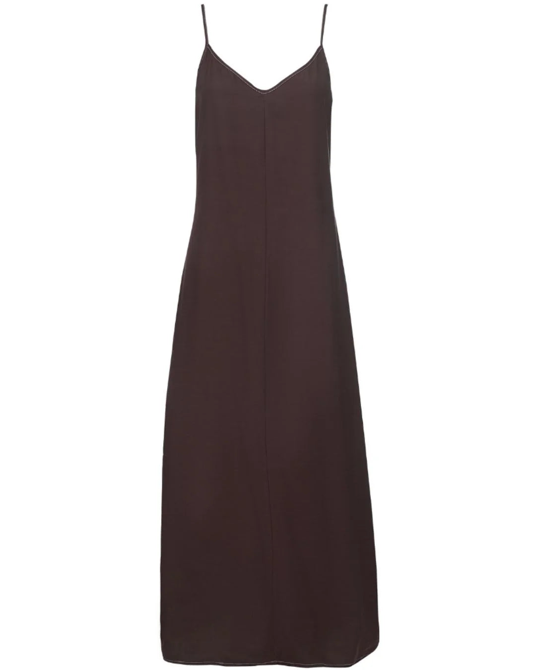 MOKE - LYDIA SLIP DRESS - COCOA