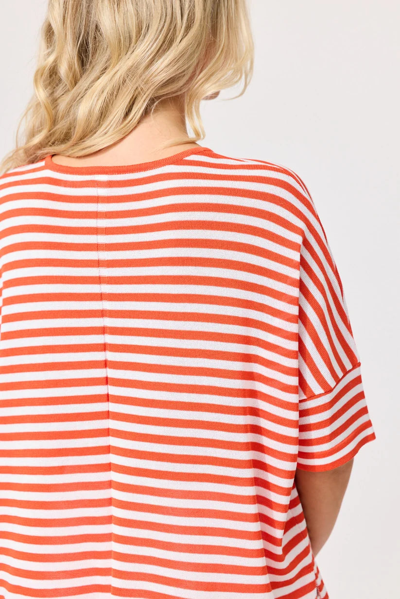 LEMON TREE - CANDELA KNIT - WHITE ORANGE