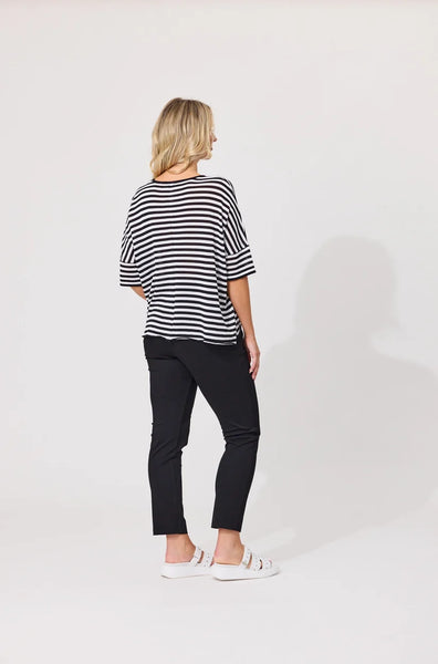 LEMON TREE - CANDELA KNIT - WHITE BLACK