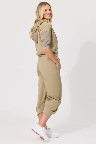 LEMON TREE - LARISSA PANTS - MUSHROOM