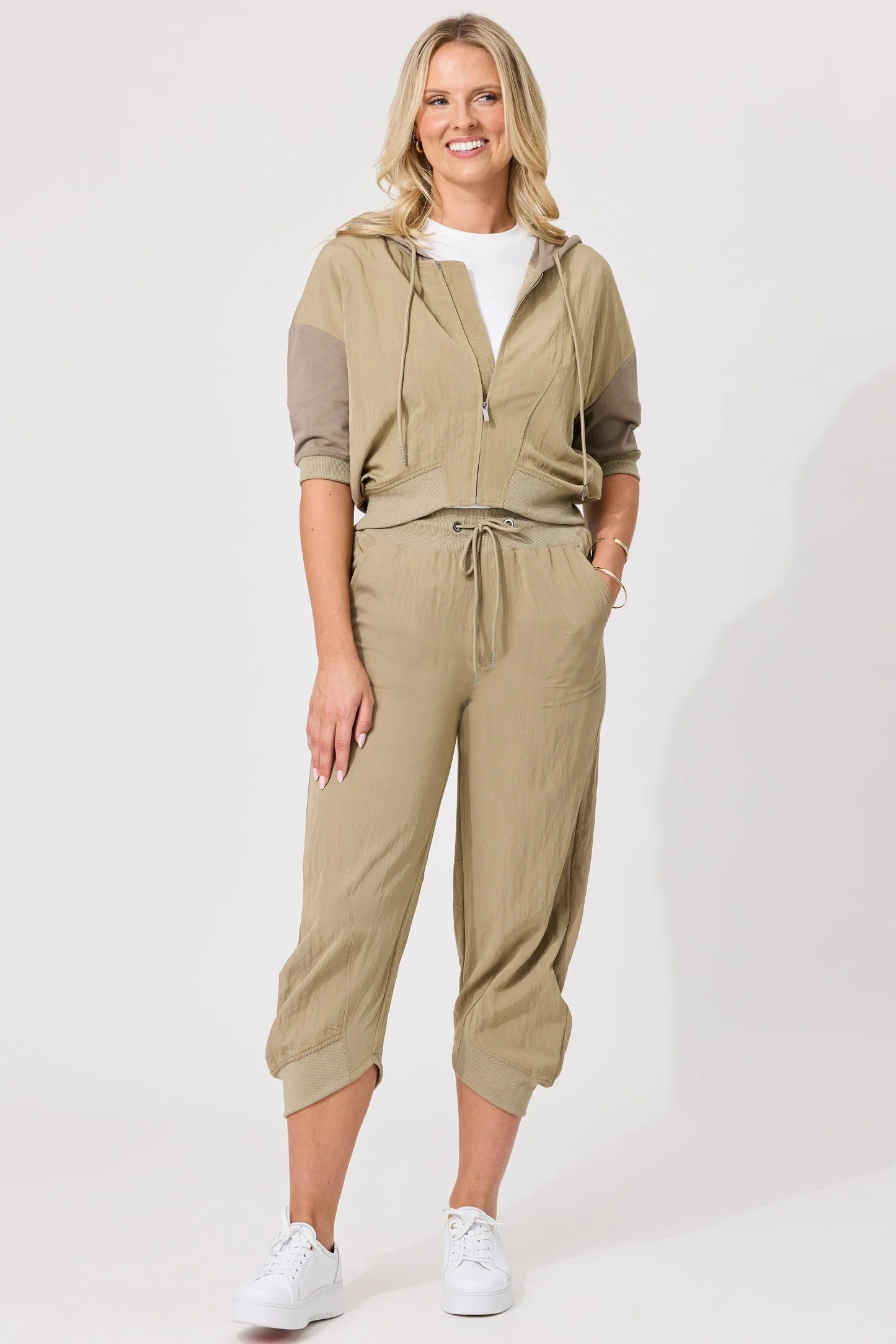 LEMON TREE - LARISSA PANTS - MUSHROOM
