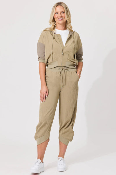 LEMON TREE - LARISSA PANTS - MUSHROOM