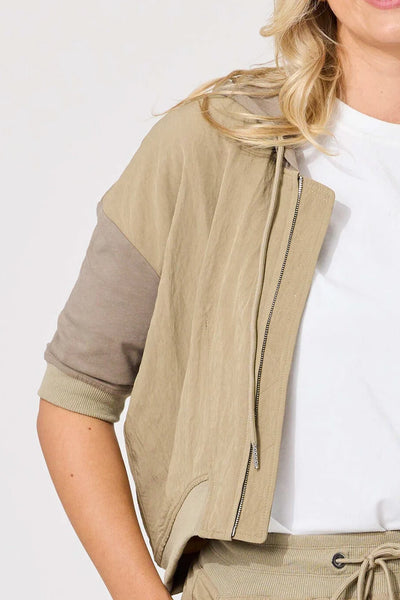 LEMON TREE - BRIA JACKET - MUSHROOM