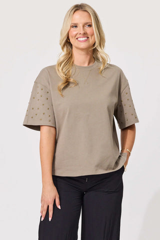 LEMON TREE - STARDOM TEE - MUSHROOM