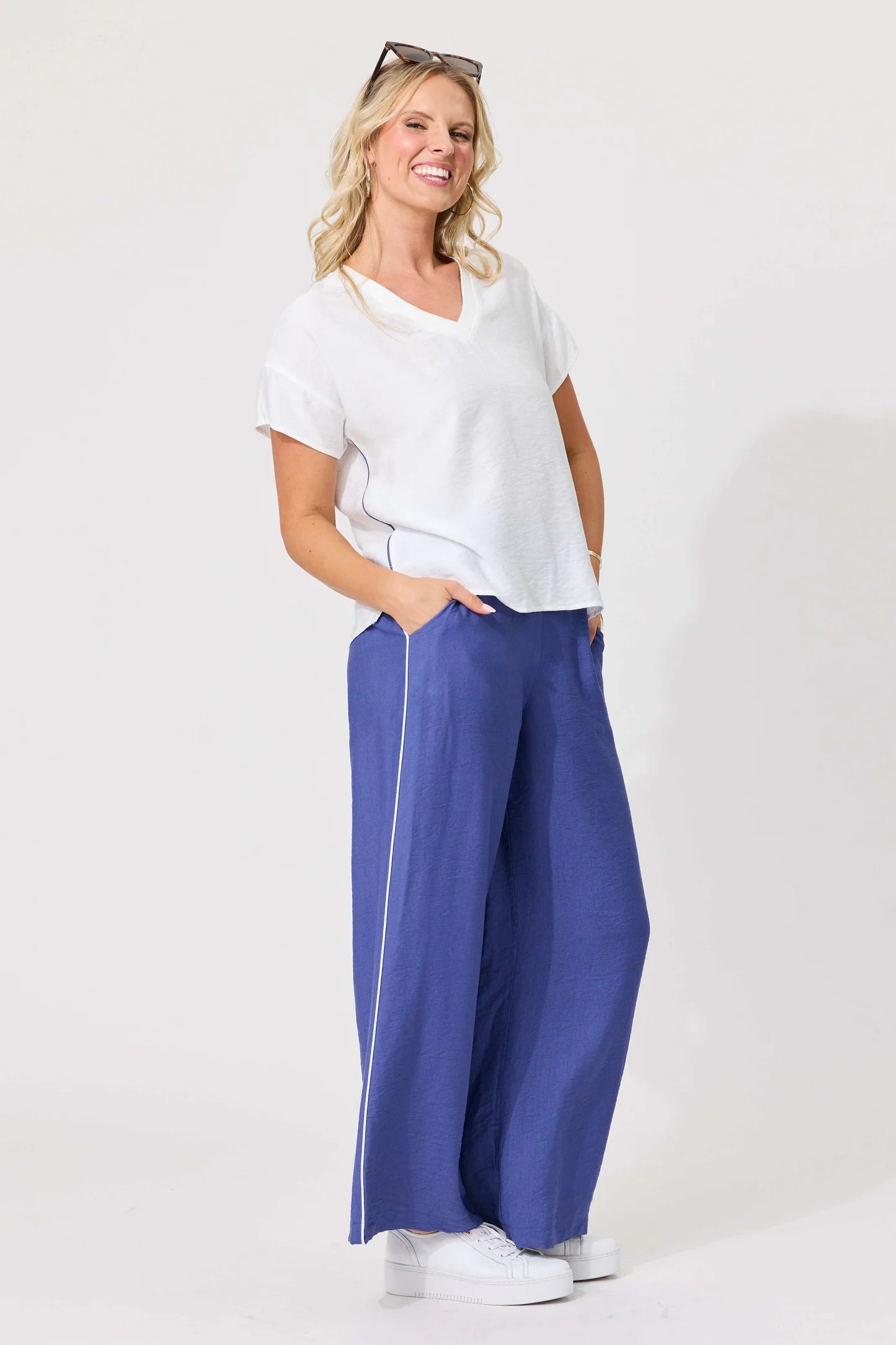 LEMON TREE - AITANA TOP - WHITE