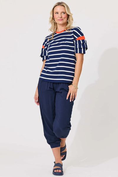 LEMON TREE - AMIRA PANTS - FRENCH NAVY