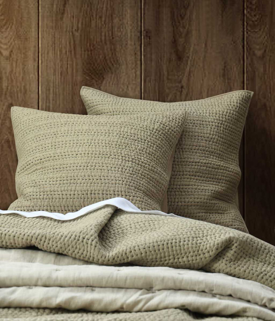 MM Linen LOOM SAGE EURO SET