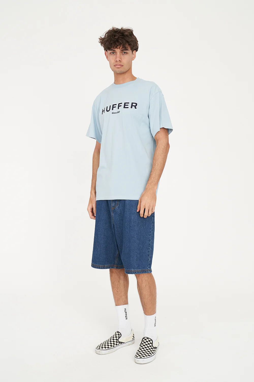 HUFFER - SUP TEE 190/TRIBUTE - Y2K BLUE