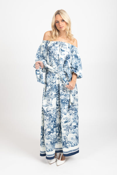 FEDERATION - VIOLET DRESS - NAVY