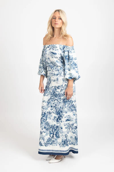 FEDERATION - VIOLET DRESS - NAVY