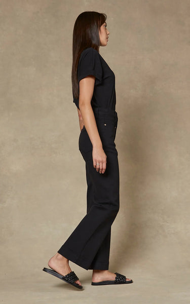 DRICOPER - MAARTE WIDE LEG JEANS - BLACK