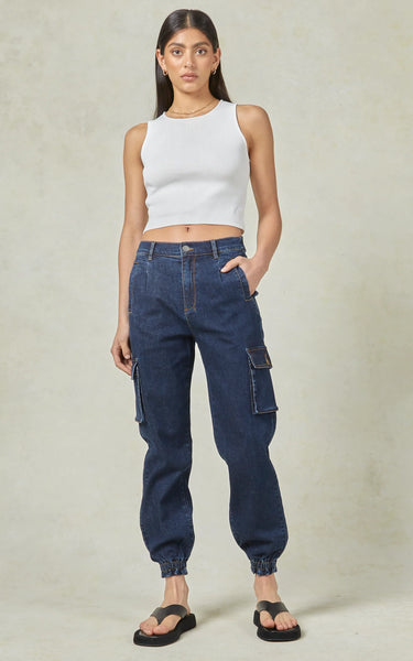 Dricoper Mora Cargo Denim Pants