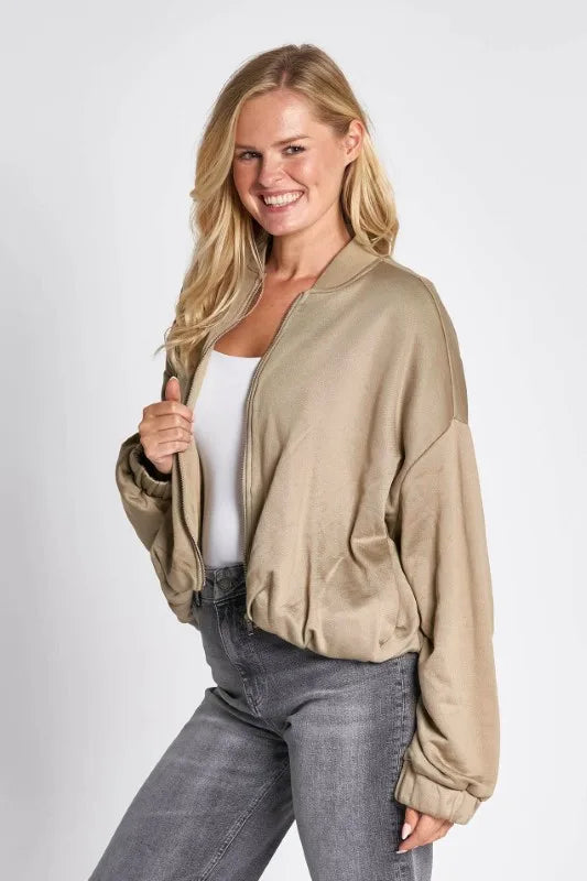 ZHRILL - ALIKA JACKET - OLIVE