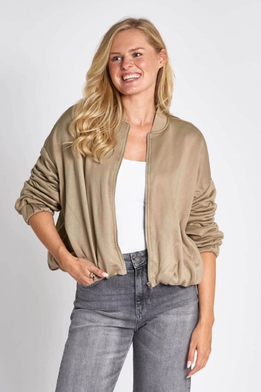 ZHRILL - ALIKA JACKET - OLIVE