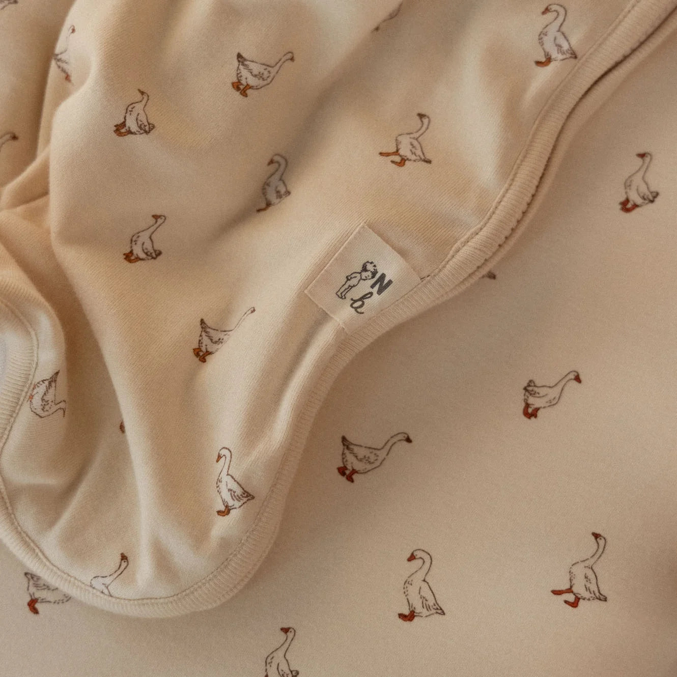 Nature Baby - Cotton Sleeping Bag -GOOSEY PRINT
