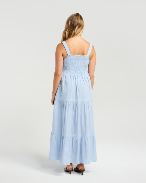 NMBR ROSE - MOLLY DRESS - BLUEBELLY DAISY