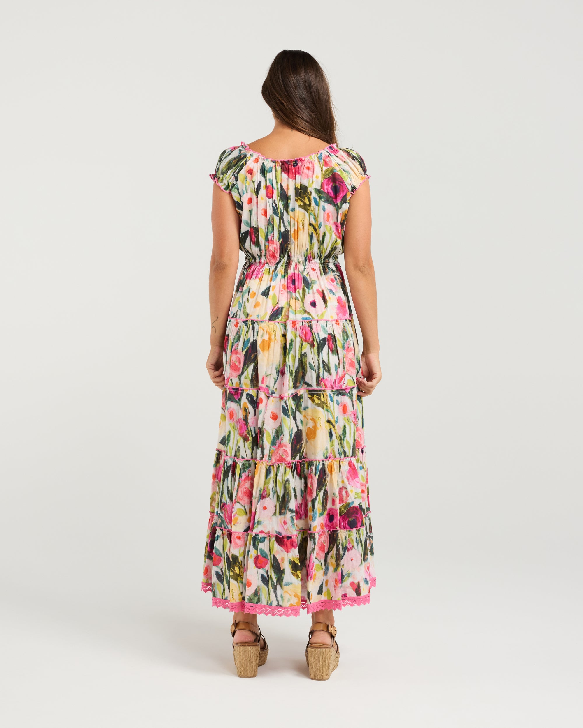 NMBR ROSE - JAZZ MAXI DRESS - PRIME ROSE