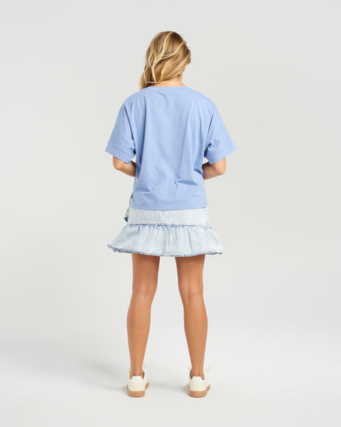 NMBR ROSE - CELINE T-SHIRT - BLUISH
