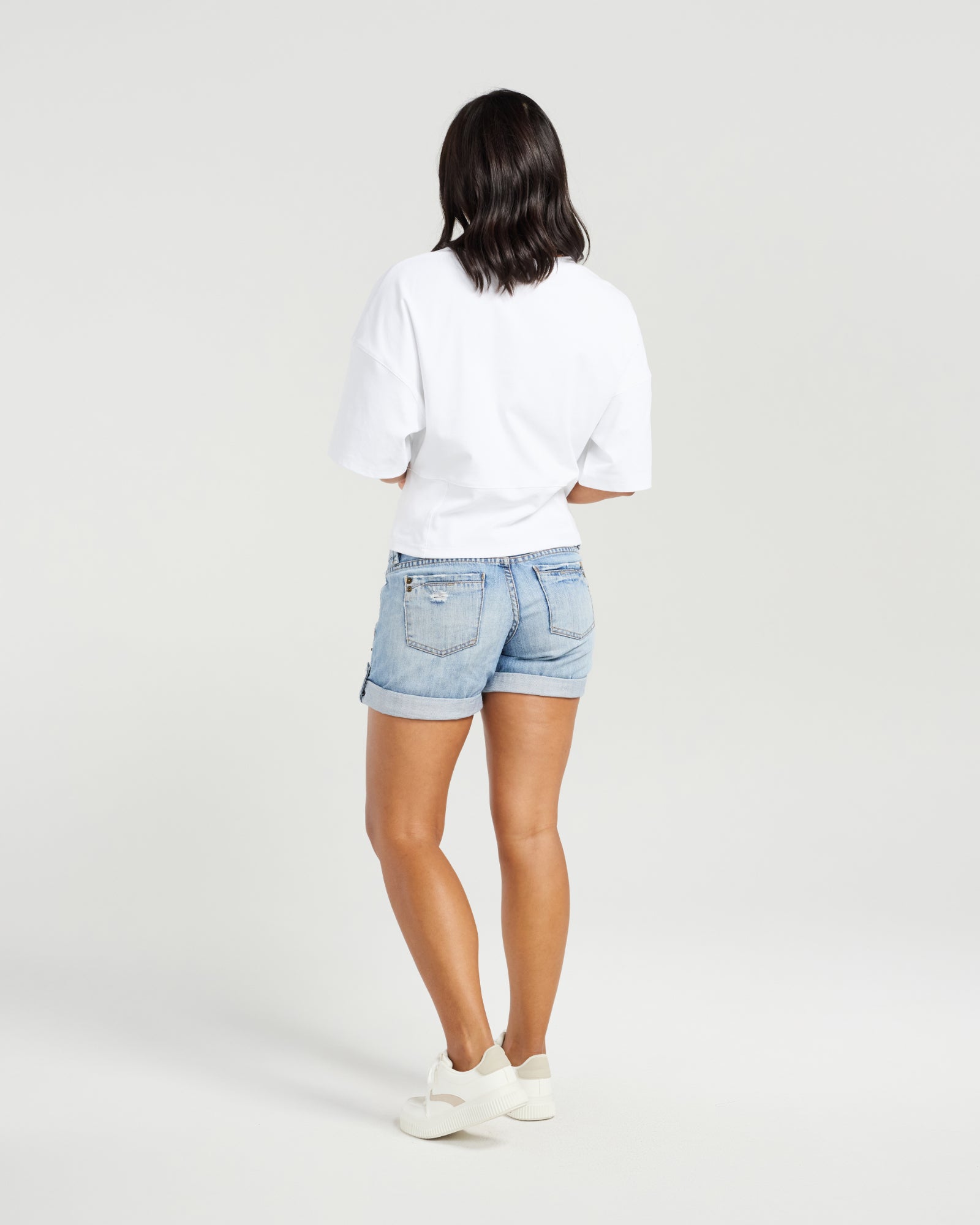 NMBR ROSE - KENDELL T-SHIRT - WHITE