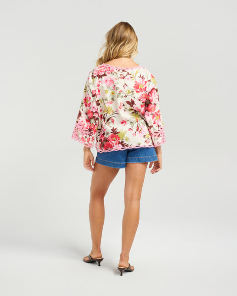 NMBR ROSE - CARIS TOP - SECRET GARDEN