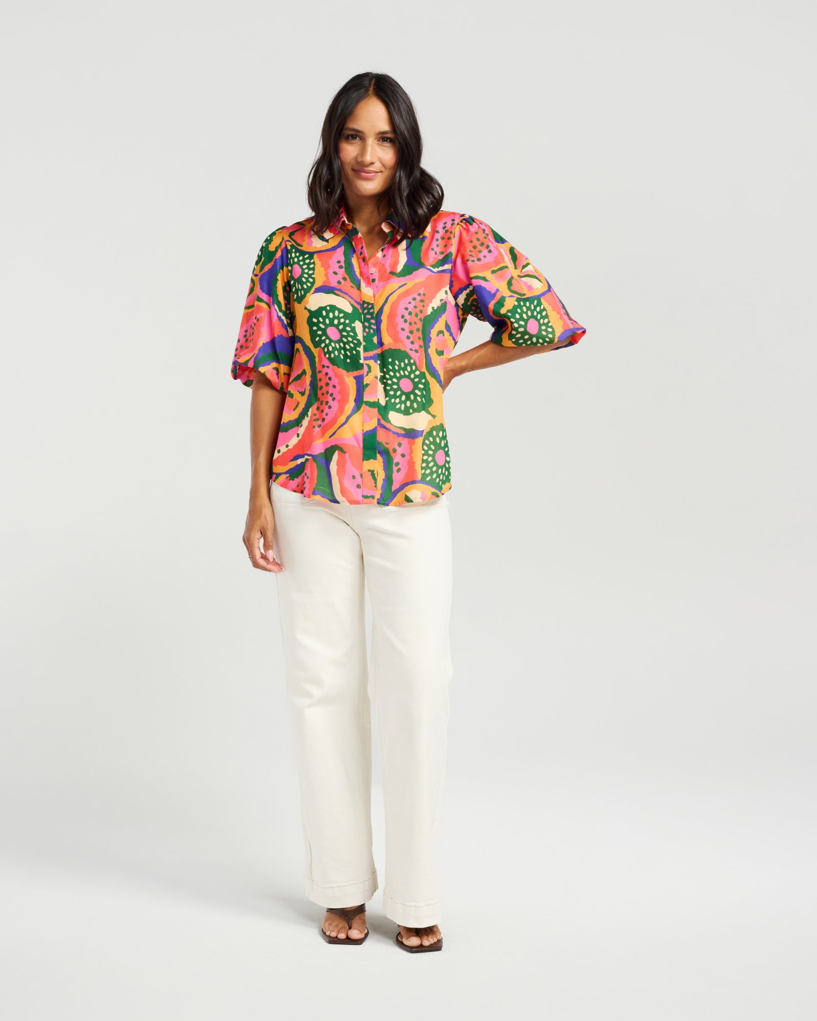 NMBR ROSE - JOJOBA TOP - CARNIVAL