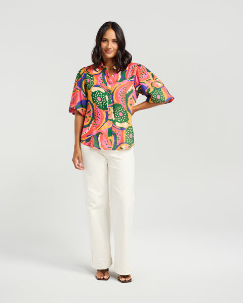 NMBR ROSE - JOJOBA TOP - CARNIVAL