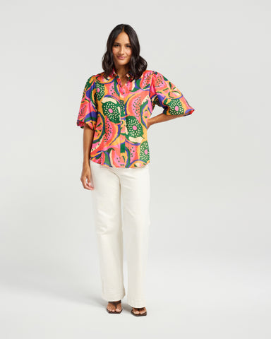 NMBR ROSE - JOJOBA TOP - CARNIVAL