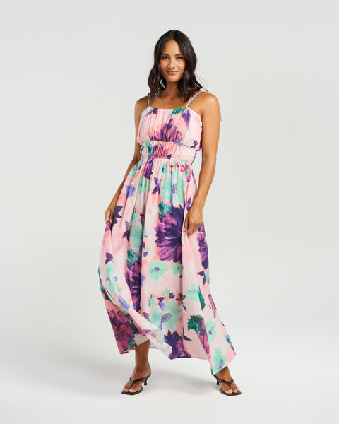 NMBR ROSE - HEIDI DRESS - WILD PETAL