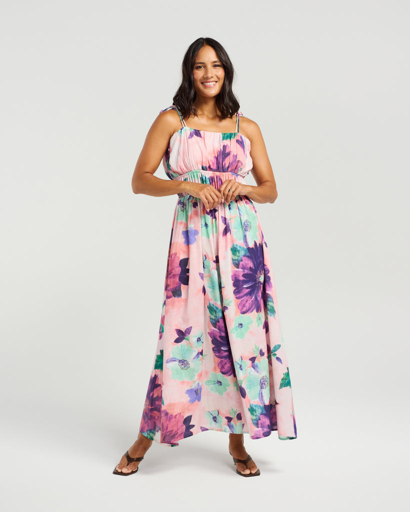 NMBR ROSE - HEIDI DRESS - WILD PETAL