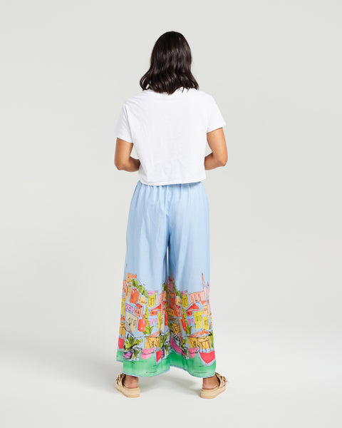NMBR ROSE - SELMA PANT - CAPRI