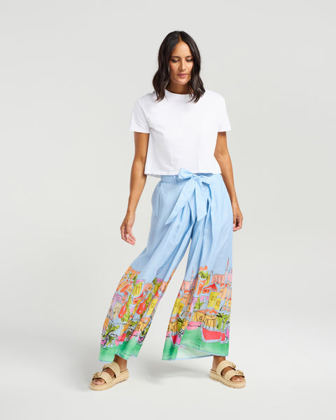 NMBR ROSE - SELMA PANT - CAPRI