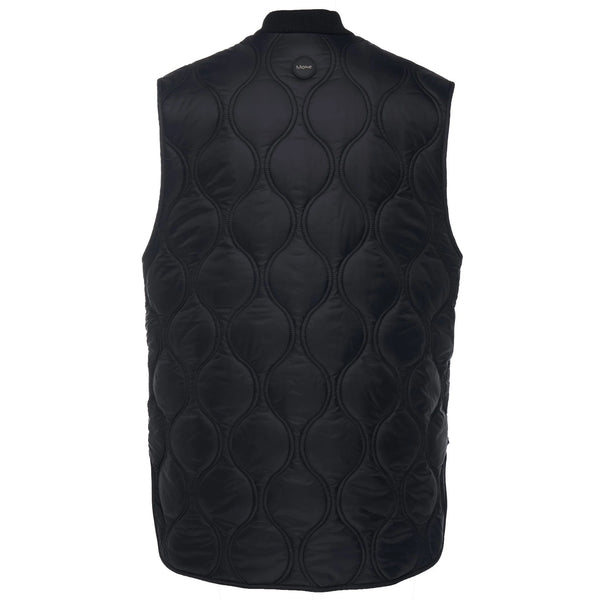 MOKE - NEVE WOMEN'S QUILTED VEST - BLACK