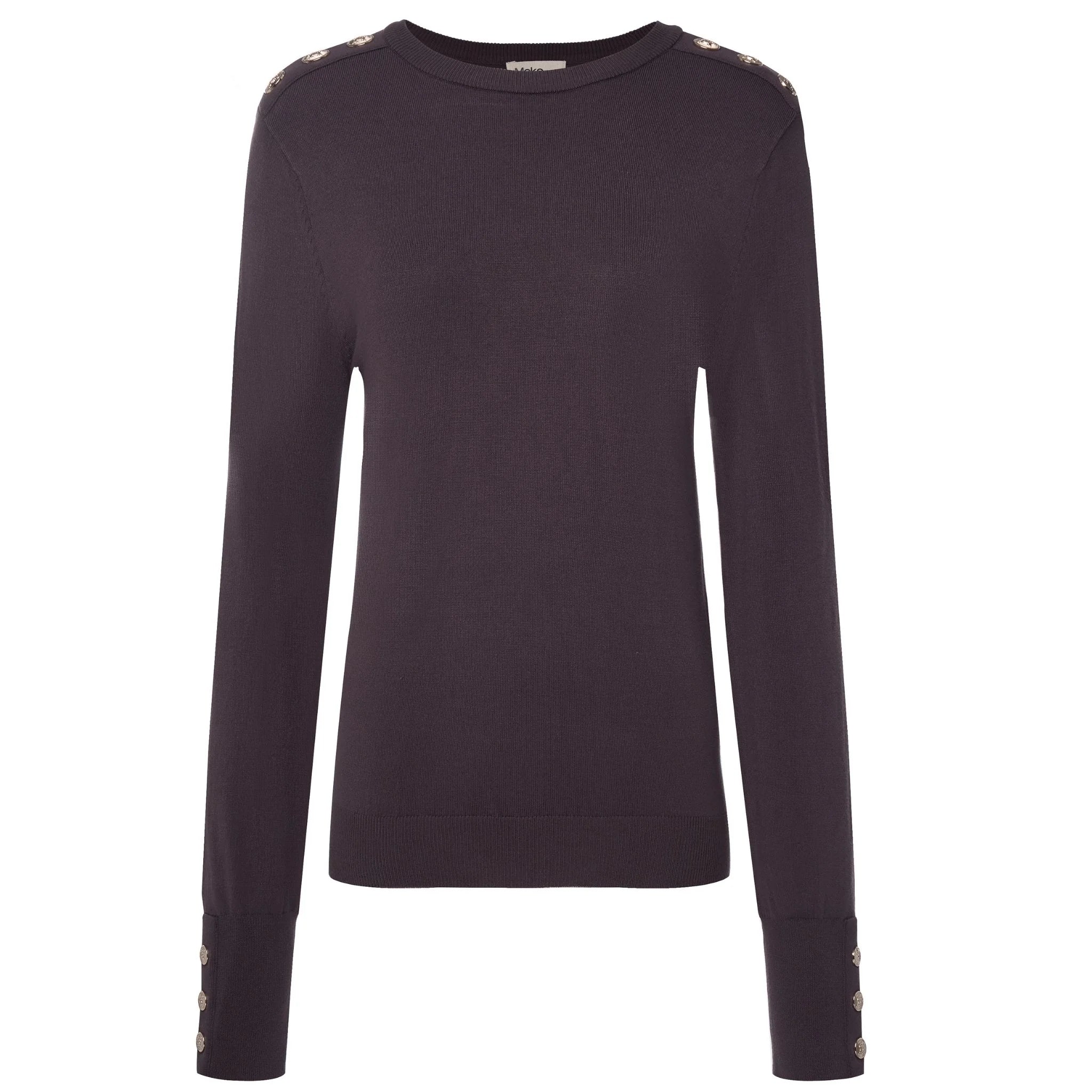MOKE - NICKI WOMEN'S SWEATER - COCOA POWDER