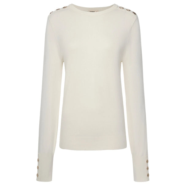 MOKE - NICKI WOMEN'S SWEATER - PEARL
