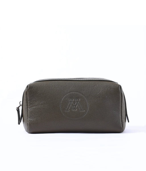 MM Linen NIKO POUCH - OLIVE