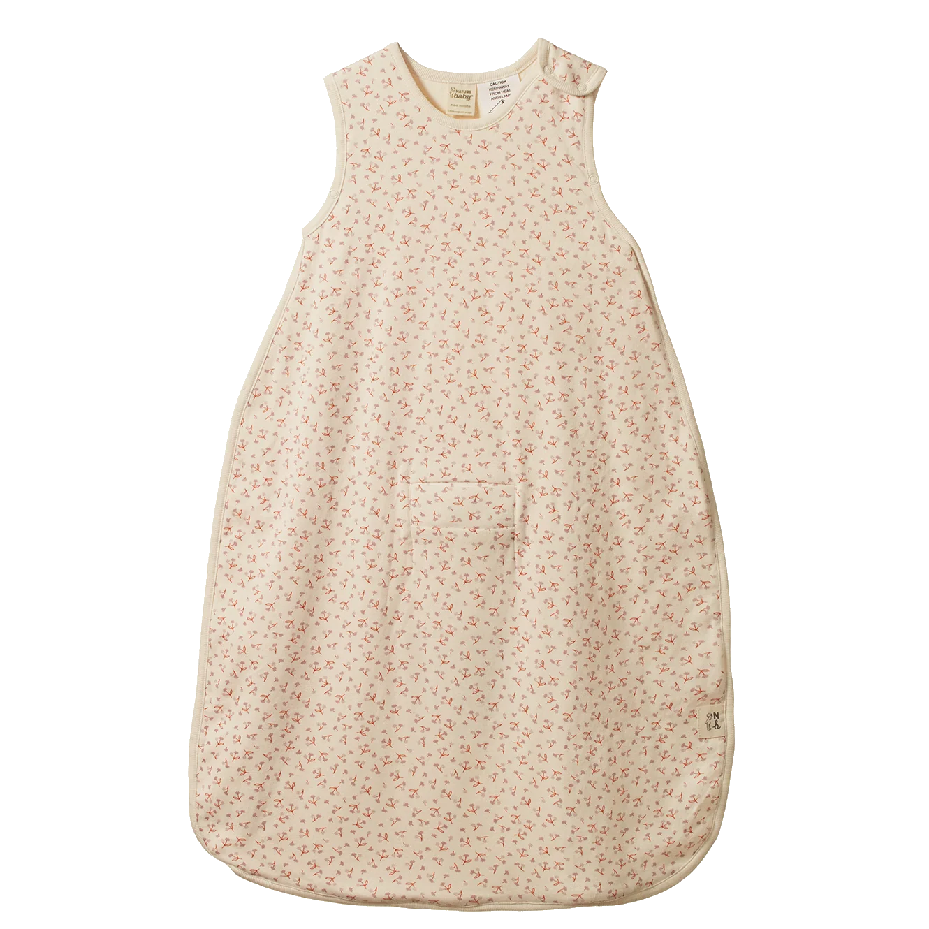 Nature Baby - Cotton Sleeping Bag - DANDELION PRINT