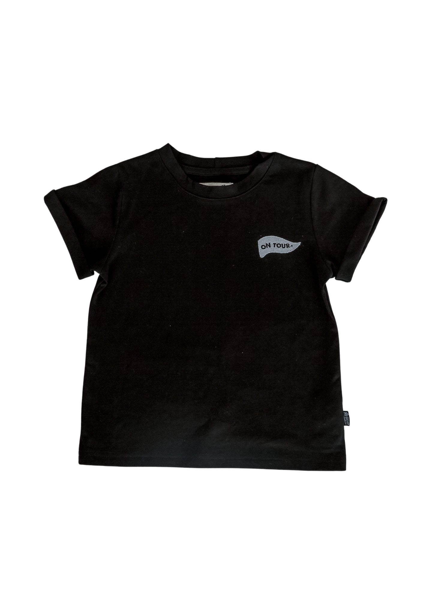 POP FACTORY - CASUAL TEE - ON TOUR BLACK