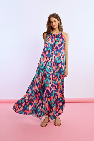 LILI SIDONIO - SLEEVELESS WOVEN DRESS - MULTICO VALLADOLID