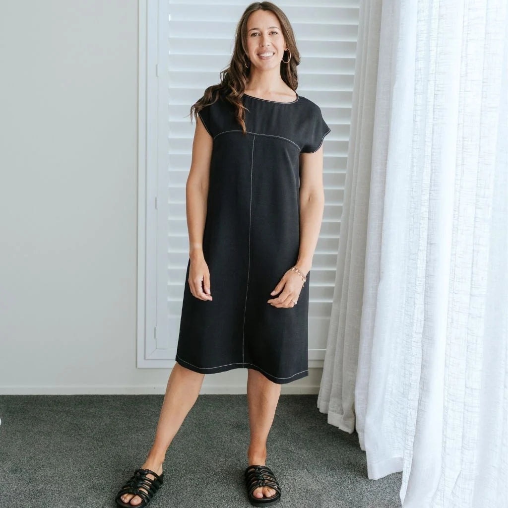 MOKE - PALOMA WOMENS DRESS - BLACK