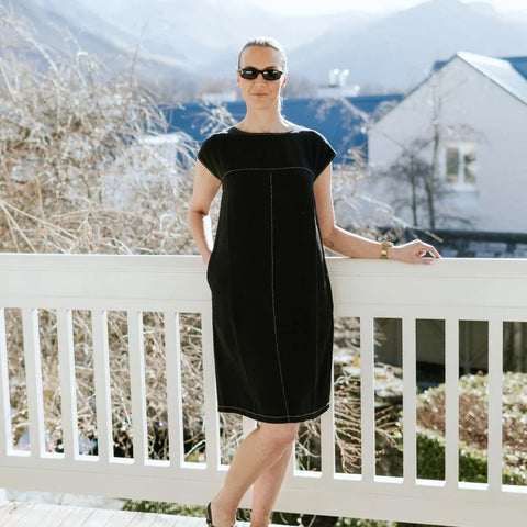 MOKE - PALOMA WOMENS DRESS - BLACK