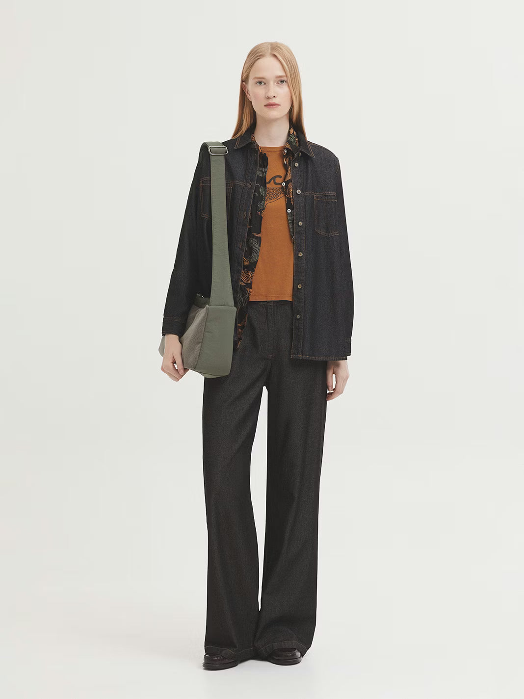 NICE THINGS - TROUSER - GREY DENIM
