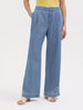 NICE THINGS PALOMA S  - DARTED DENIM TROUSERS - LIGHT DENIM